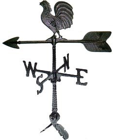 Montague Metal Products 24-inch Weathervane With Rooster Ornament
