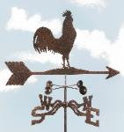 Rooster Roof Mount Weathervane