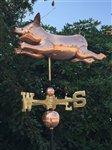 3D Pig Weathervane