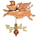 Flying Pig Weathervane