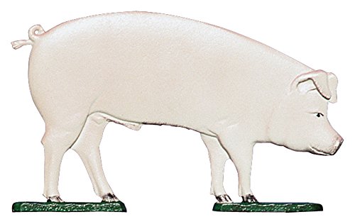 Whitehall Products Pig Weathervane 30-Inch Rooftop Color