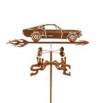 67 Mustang Car Roof Mount Weathervane