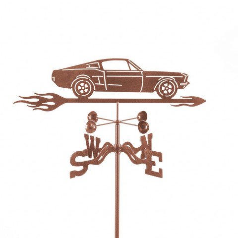 EZ Vane EZ1018-DK Mustang Car Weathervane with Deck Mount