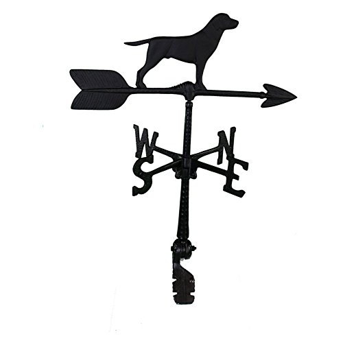 Montague Metal Products 24-inch Weathervane With Retriever Ornament