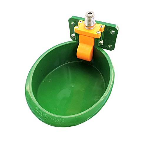 Lucky Farm Automatic Pig Waterer Sheep Water Bowl Plastic Piglet Pig Drinking Fountains Goat Drink Cup for Livestock