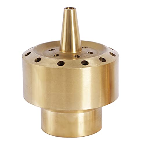 JZENZERO Brass Blossom Water Fountain Nozzle Spray Pond Sprinkler Head For Garden Waterscape Landscape