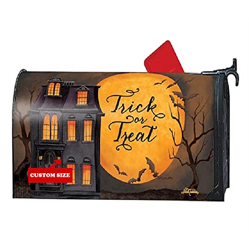 Customized Mailbox Cover Decorations Trick Or Treat Best Gift For Family Outdoor Halloween Yard Home Farmhouse Large Wall Mount Personalized