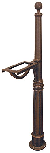Special Lite Products Company Inc SPK600 Ashland Mailbox Post Full Size Copper