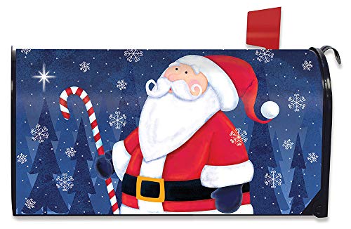 North Star Santa Christmas Magnetic Mailbox Cover Primitive Standard
