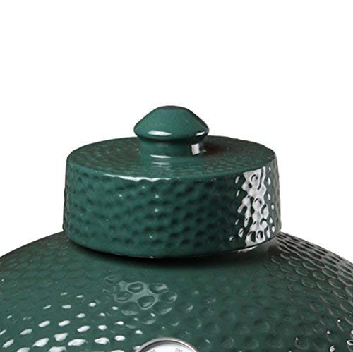 Dracarys Grill Chimney Top Vent Cap Ceramic Damper Top Big Green Egg Accessories Big Green Egg Parts Replacement for MediumLarge and XLarge Size Big Green Egg