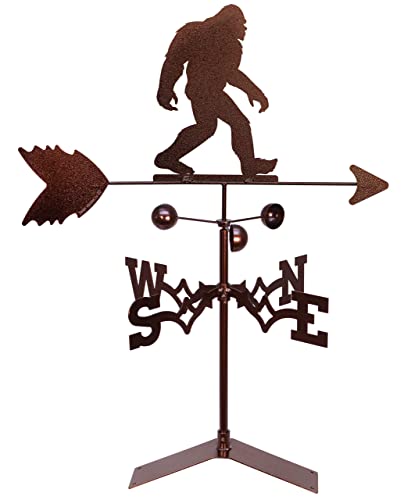 SWEN Products Bigfoot Sasquatch Weathervane (Roof Mount Included)