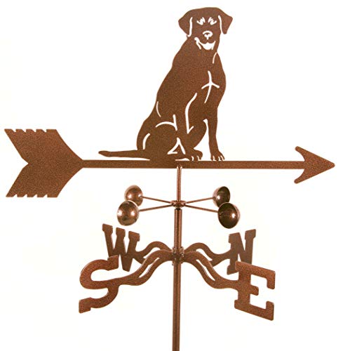 EZ Vane Labrador Retriever Weathervane 21 Inch Wide Roof Mount