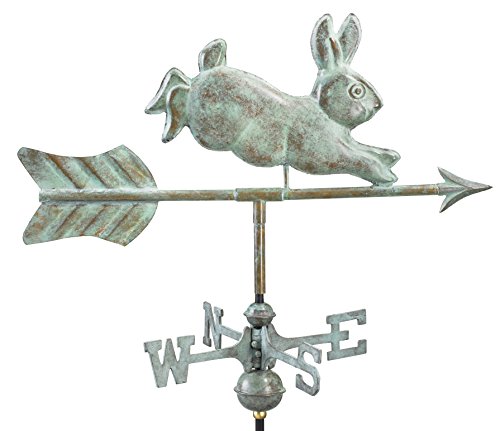 Good Directions 809V1R Rabbit Roof Mount Blue Verde Copper Weathervane