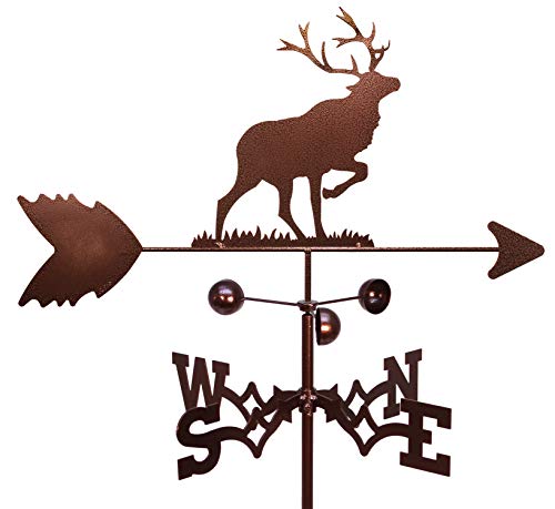 SWEN Products ELK Caribou Weathervane (Roof Mount Included)