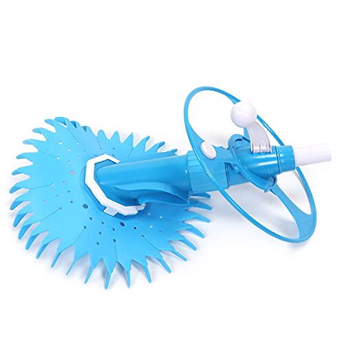 Diydeg Pool Vacuum Cleaner Easy Assemble Side Suction Cleaner for Swimming Pool Floor for Wall Step