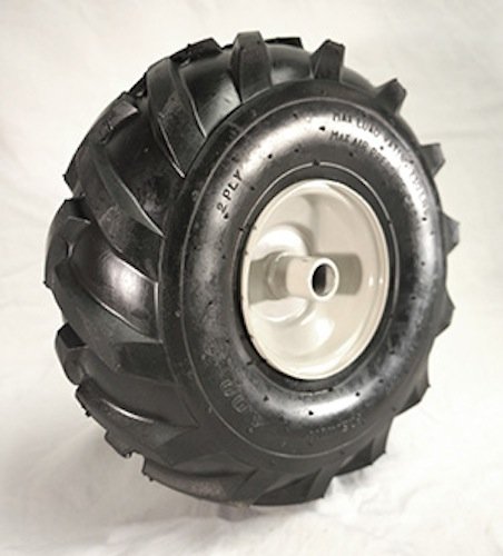 11 x 400 X 4 Tractor Tread Tire  Rim with 34 Inch Hub  Craftsman  TroyBilt Tiller Replacement Wheel