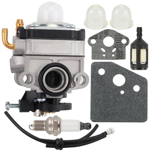 AZH H129 Carburetor Carb Replacement for Troy Bilt 4 Cycle Tiller 26 2 CC TB144 ForHitachi RB24EAP RB24EA RB24EA (S) 239cc Handheld Blower 6698373