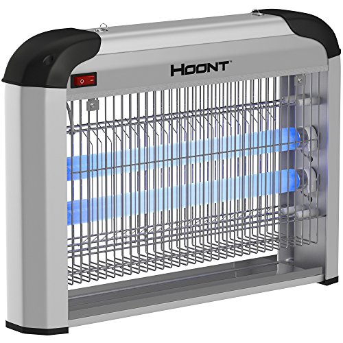 Hoont Powerful Electric Indoor Fly Zapper and Bug Zapper Trap Catcher Killer  Covers 6000 Sq Ft  Bug and Fly Killer Mosquito Killer Insect Killer  For Residential and Commercial Use UPGRADED