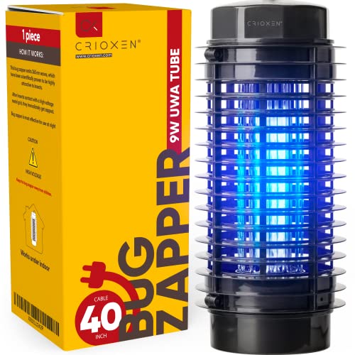 Indoor Bug Zapper for Home  800V Indoor Fly Zapper  Fruit Fly Killer Indoor Backyard Bug Killer Indoor Electric Bug Zapper Killer Gnat for Indoor Mosquito Killer Lamp