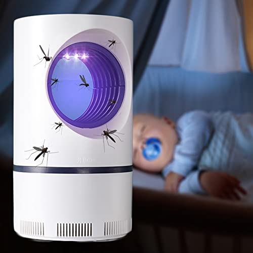 Mosquito Killer Lamp  Electric Mosquito Killer Trap Bug Zapper Led Mosquito Light Indoor  OutdoorAdvanced Mosquito Exterminator USB Bug Catcher Gnat Fly Trap ControlSuction Fan