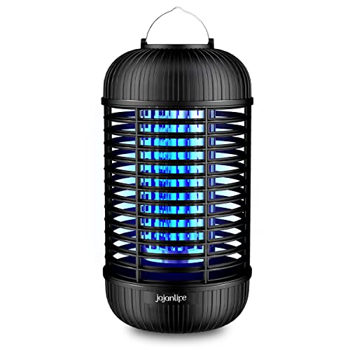 Electric Bug Zapper Indoor And Outdoor Portable Plug In High Power Waterproof Mosquito Killer Lamp 15W3300v Destroy the Mosquito Fly Moth Suitable for Home Kitchen Backyard Camping Farm Ranch Office