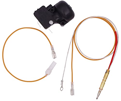 Propane Tank Top Heater Safety Kit Replacement Parts Propane Gas Patio Heater Repair Replacement Parts Safety Faston Type Thermocoupler Safety Assembly Kit and Fd4 Dump Safety Switch Control