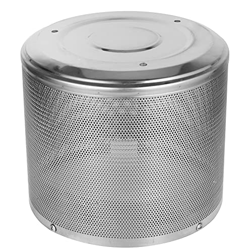 Cylindrical Patio Heater Emitter Screen Replacement Stainless Steel Burner Heater Burning Net Cover (10 34 Diameter)