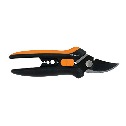 Fiskars 3992611001 399261 Floral Pruner BlackOrange