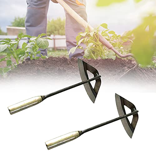 snow keychain AllSteel Hollow HoeHand Shovel Weed Puller AccessoriesHandheld Weeding RakeGarden Edger WeederDurable Edge Tool for Backyard Weeding Loosening Planting(2 pcs