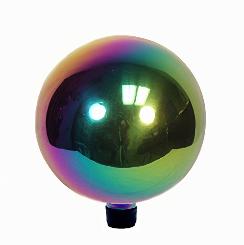 Echo Valley 8106 10Inch Glass Gazing Globe Arco Iris