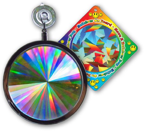 Suncatcher  Axicon Rainbow Window  Includes Bonus Rainbow on Board Sun Catcher