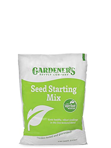Seed Starting Mix Support Plant Growth SuperRoot Booster Promotes Strong Roots 9Quart
