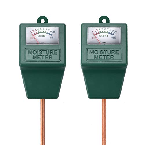 MCOMCE Plant Moisture Meter Moisture Meter for Lawn Plants Moisture Meter for Plants Indoor and Outdoor Potted Plants Succulent Garden with Soil Moisture Meter Plant Water Meter (No Batteries)
