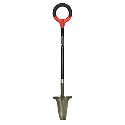 Radius Garden 23311 Root Slayer Perennial Shovel Red