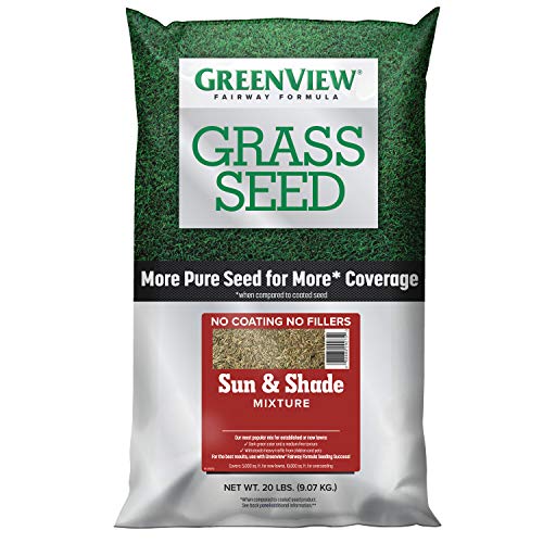 GreenView 2829338 Fairway Formula Grass Seed Sun  Shade Mixture 20 lb
