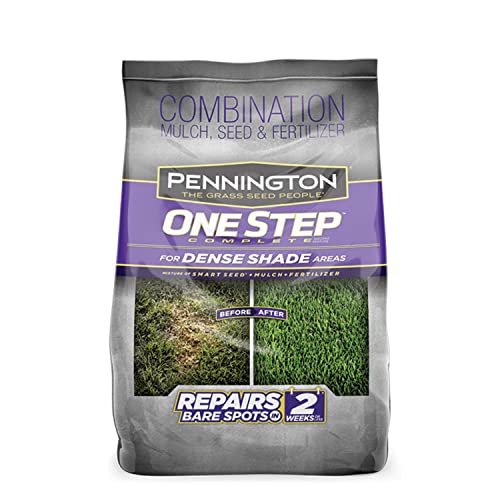 Pennington One Step Complete for Dense Shade Areas  Bare Spot Repair Grass Seed Mix  83 lb