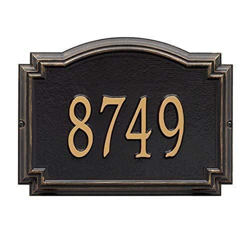 Whitehall Products 1290BG Williamsburg - Standard Wall - One Line in BlackGold