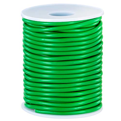 Soft Plant Wire 656 Reusable Rubber Twist Ties Heavy Duty Garden Wire for Plants Soft Twist Plant Tie to Support Plant Vines Stems  Stalks and for Home Organization (656 feet20 Meters)