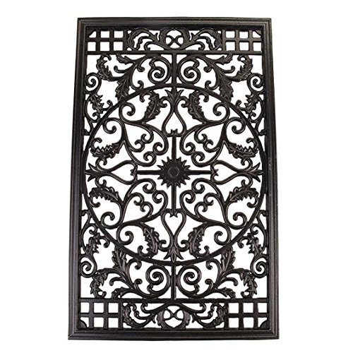 Nuvo Iron Rectangular Decorative Insert For Fencing Gates Home Garden ACW61