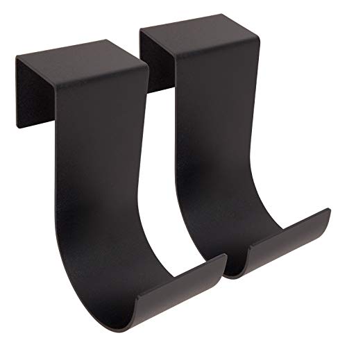 MIDE Products 1506BLK Slipon Fence Hooks Pair Black