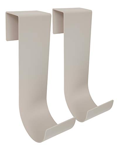 MIDE Products 210TAN Slipon Fence Hooks Pair TanBeige