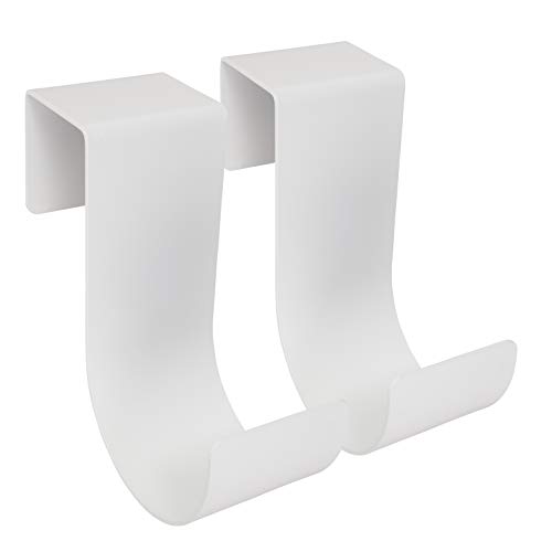 MIDE Products Aluminum Slipon Fence Hooks 1506WHITE Pair