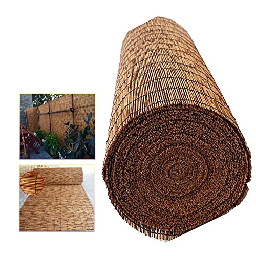 Tophacker Balcony Reed Fence Patio Privacy Screen Bamboo Fencing Rolls 4 Feet High Sun Shade for Outdoor Garden Gallery 2 3 Feet High