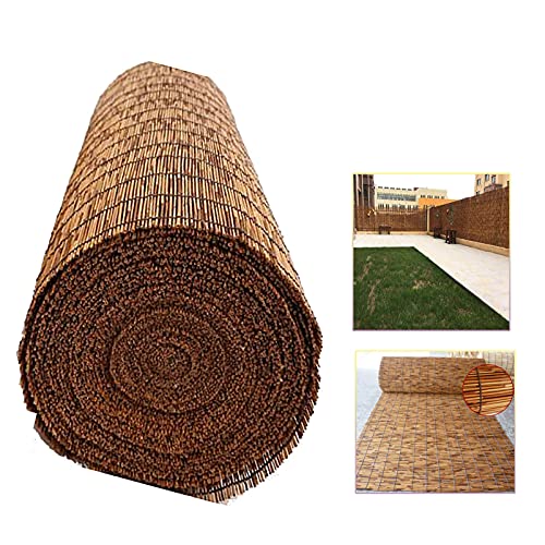 Tophacker Reed Screening Patio Privacy Screen Bamboo Fencing Rolls 4 Feet High Decorative Fences for Outdoor Garden Gallery Balcony 2 3 Feet High