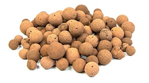 PGN Clay Pebbles for Hydroponic Growing  10 Liters (4 Pounds)  Organic Expanded Clay Balls for Plants  PH Neutral Leca for Plants  Aquaponics and Hydroponics Supplies in a Resealable Storage Bag