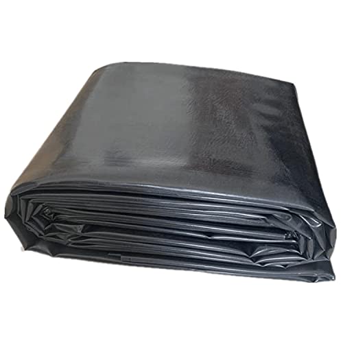 Yingzhi Pond Liner 25X20 Ft 20 Mils LLDPE Fish Pond Liners Pond and Fish Ponds Black Pond Liner Large Pond Liner Fabric Liner Fountains Garden More Flexiable Easy Operation