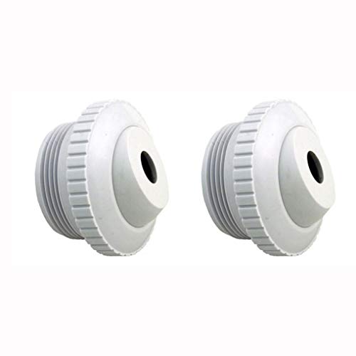 ATIE Pool Spa 12 Inch Opening Hydrostream Return Jet Fitting with 112 Inch MIP Thread Replace Hayward SP1419C (2 Pack)