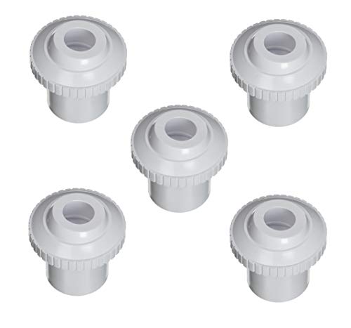 ATIE Pool Spa SP1421D Directional Hydrostream Jet Inside Fitting with 34Inch Opening Eyeball and 112 Inch Slip Replace Hayward Hydrostream SP1421D Fitting (5 Pack)