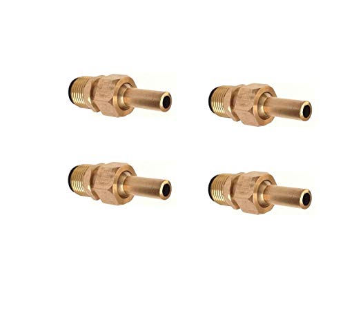 Southeastern Accessory 4 Pack Swimming Pool Spa Brass Deck Jet Nozzle Replacement for R0560400 590041