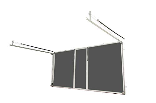 Lifestyle Screens Garage Door Screen 7H Standard Mesh Without The Passage Door (White 16Wx7H)